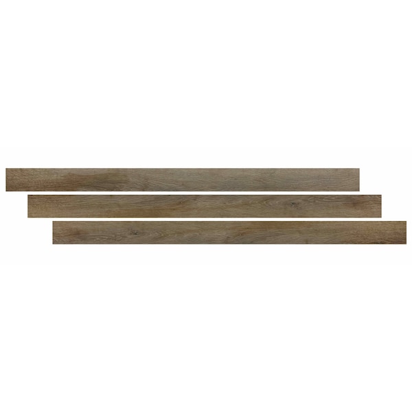 Msi Delray End Cap 1.37 In. W X 94 In. Brown Waterproof Laminate Wood Flooring ZOR-LVT-TR-0264 - main